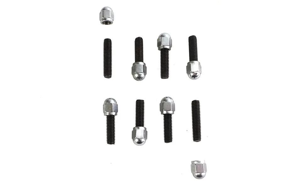 Colony Acorn Tappet Base Bolt 1/4 inch x 24 Thread for Harley Davidson EL and FL Models by Colony