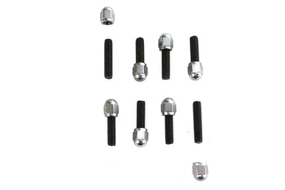 Colony Acorn Tappet Base Bolt 1/4 inch x 24 Thread for Harley Davidson EL and FL Models by Colony