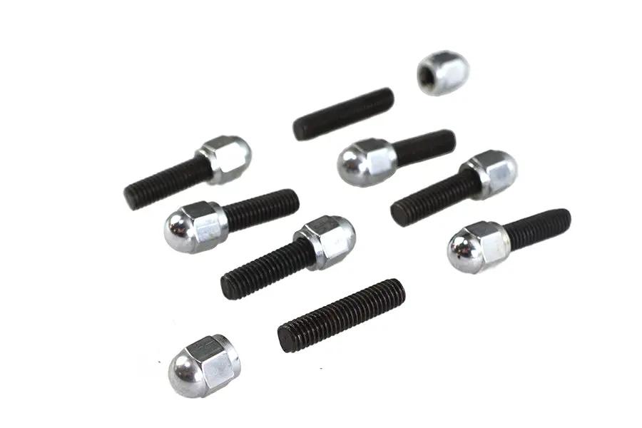 Colony Acorn Tappet Base Bolt 1/4 inch x 24 Thread for Harley Davidson EL and FL Models by Colony