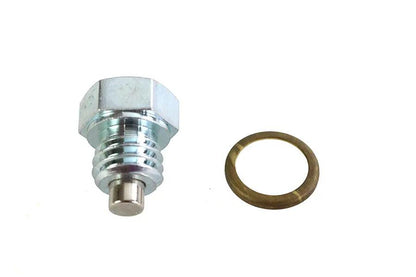 V-Twin Magnetic Drain Plug with Brass Gasket for Harley Davidson FL 1941-1950 by V-Twin