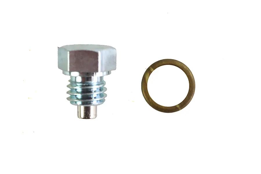 V-Twin Magnetic Drain Plug with Brass Gasket for Harley Davidson FL 1941-1950 by V-Twin
