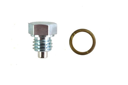 V-Twin Magnetic Drain Plug with Brass Gasket for Harley Davidson FL 1941-1950 by V-Twin