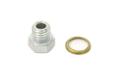 Colony Transmission Engine Drain Plug 1/2 inch X 13 Thread Cadmium for Harley Davidson FL