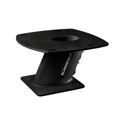 Scanstrut APT-150-01-BLK Aluminum PowerTower Radar Mount with 6-Inch Aft Leaning Design in Black