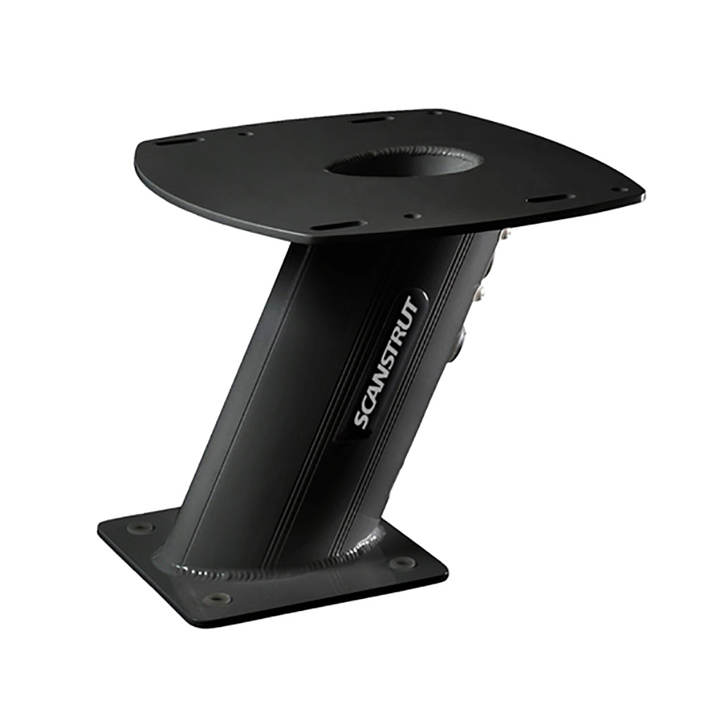 Scanstrut APT-250-01-B Aluminum PowerTower Radar Mount - 10 Inch Aft Leaning Black