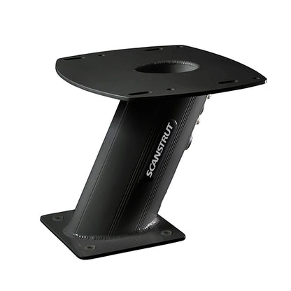 Scanstrut APT-250-01-B Aluminum PowerTower Radar Mount - 10 Inch Aft Leaning Black