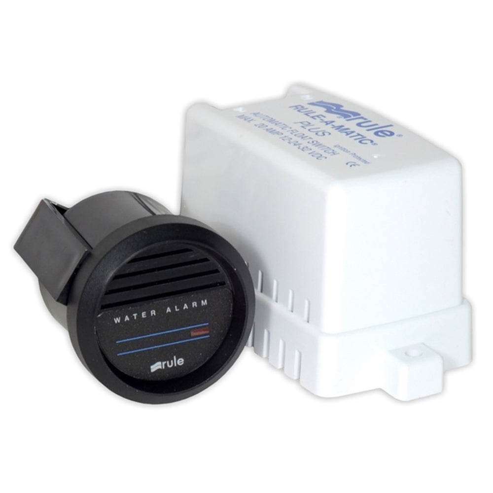Rule High Water Bilge Alarm with Switch and Gauge - 24V for Boats and Yachts
