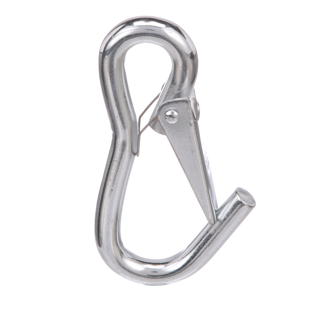 Attwood Marine Utility Snap Hook - 4 Inch, Zinc-Plated Steel