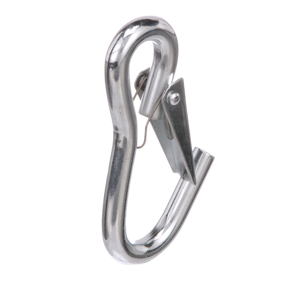 Attwood Marine Utility Snap Hook - 4 Inch, Zinc-Plated Steel