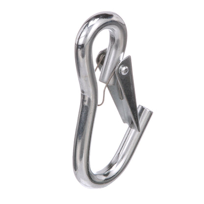 Attwood Marine Utility Snap Hook - 4 Inch, Zinc-Plated Steel