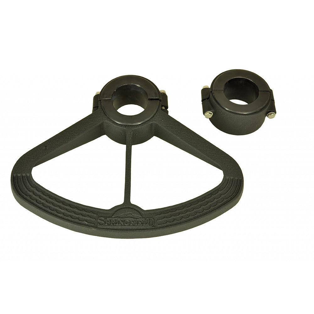Springfield Marine Footrest & Bushing Set - 2-7/8 inch Black Part #1580017-BLK
