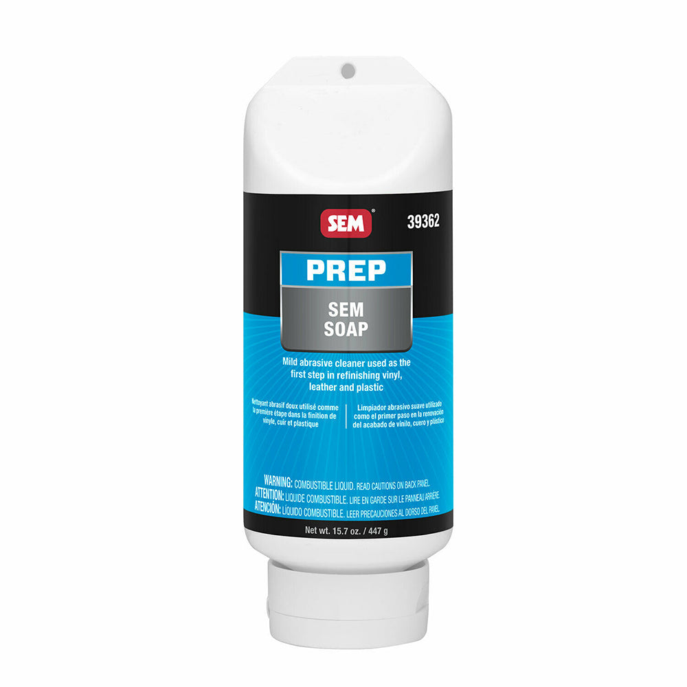SEM Soap - 15oz | Mild Abrasive Cleaner for Flexible Substrates