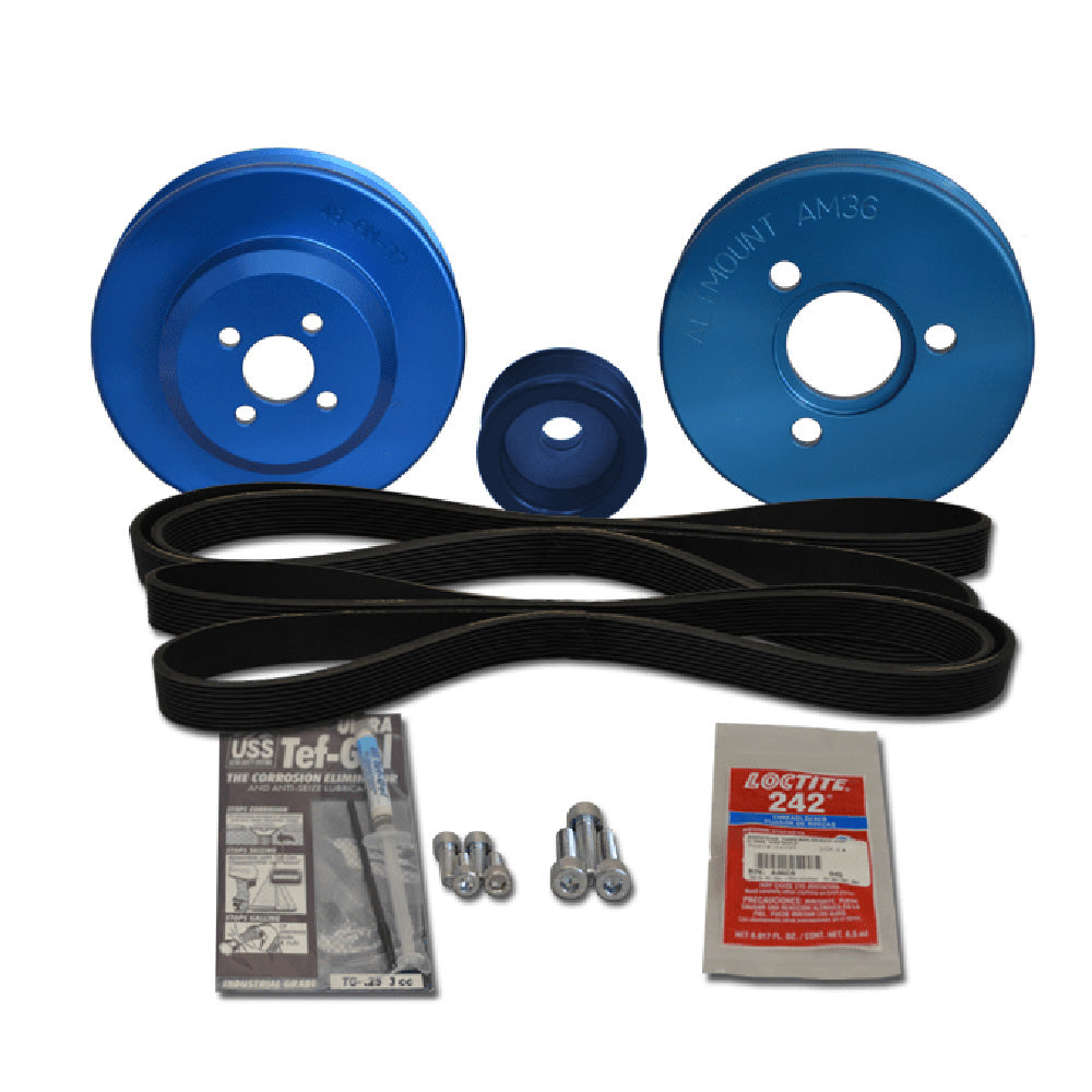 Balmar Pulley Kit for Yanmar 3JH5, 3JH4-E, 4JH4-E, 4JH5 Diesel Engines - Part 48-YSP-3JH-A