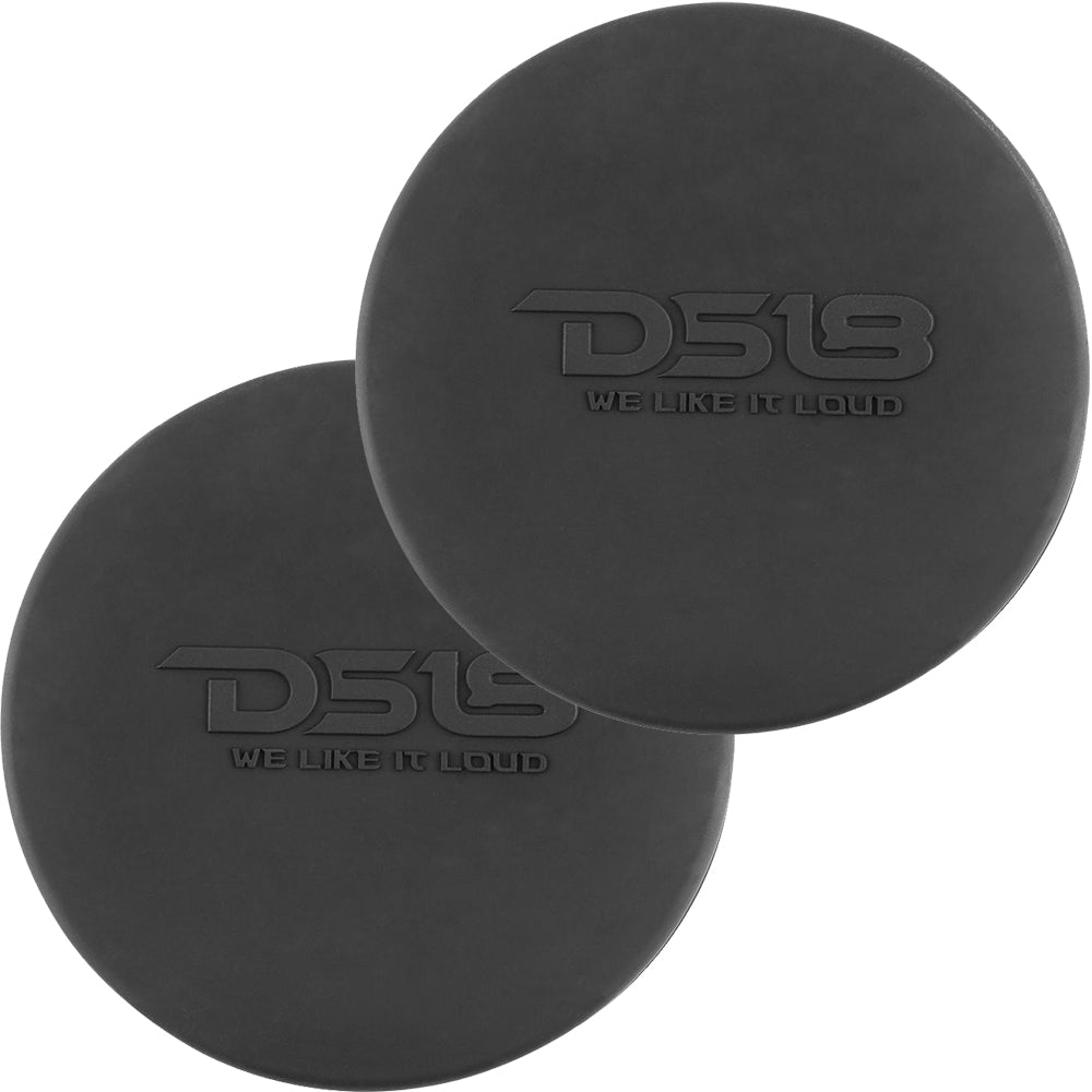 DS18 Silicone Marine Speaker Cover for 8-Inch Speakers - Black