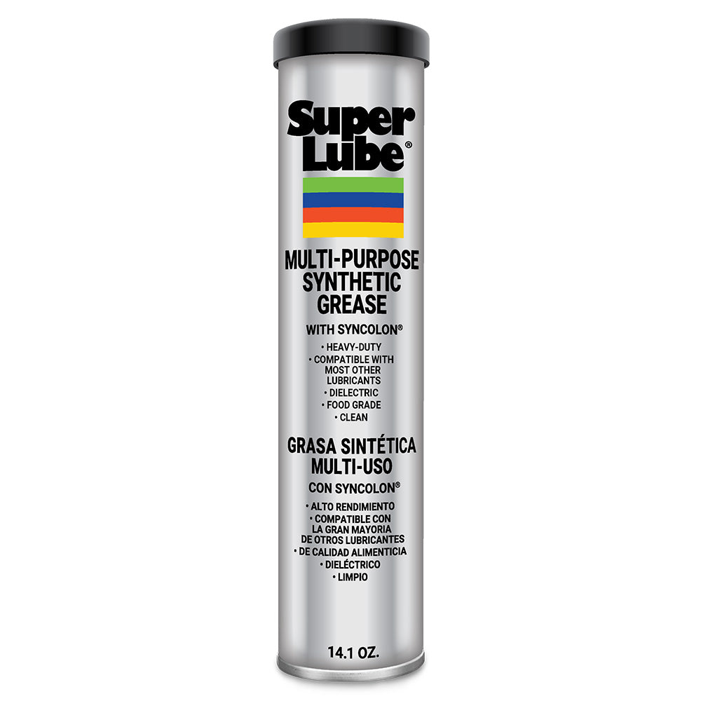 Super Lube Multi-Purpose Synthetic Grease with Syncolon - 14.1oz Cartridge