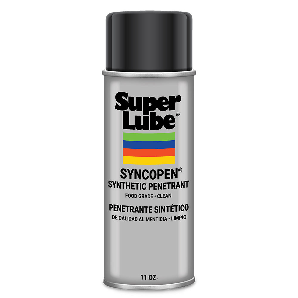 Super Lube Food Grade Syncopen Penetrant - 11 oz, NSF H1 Rated Synthetic Penetrating Oil