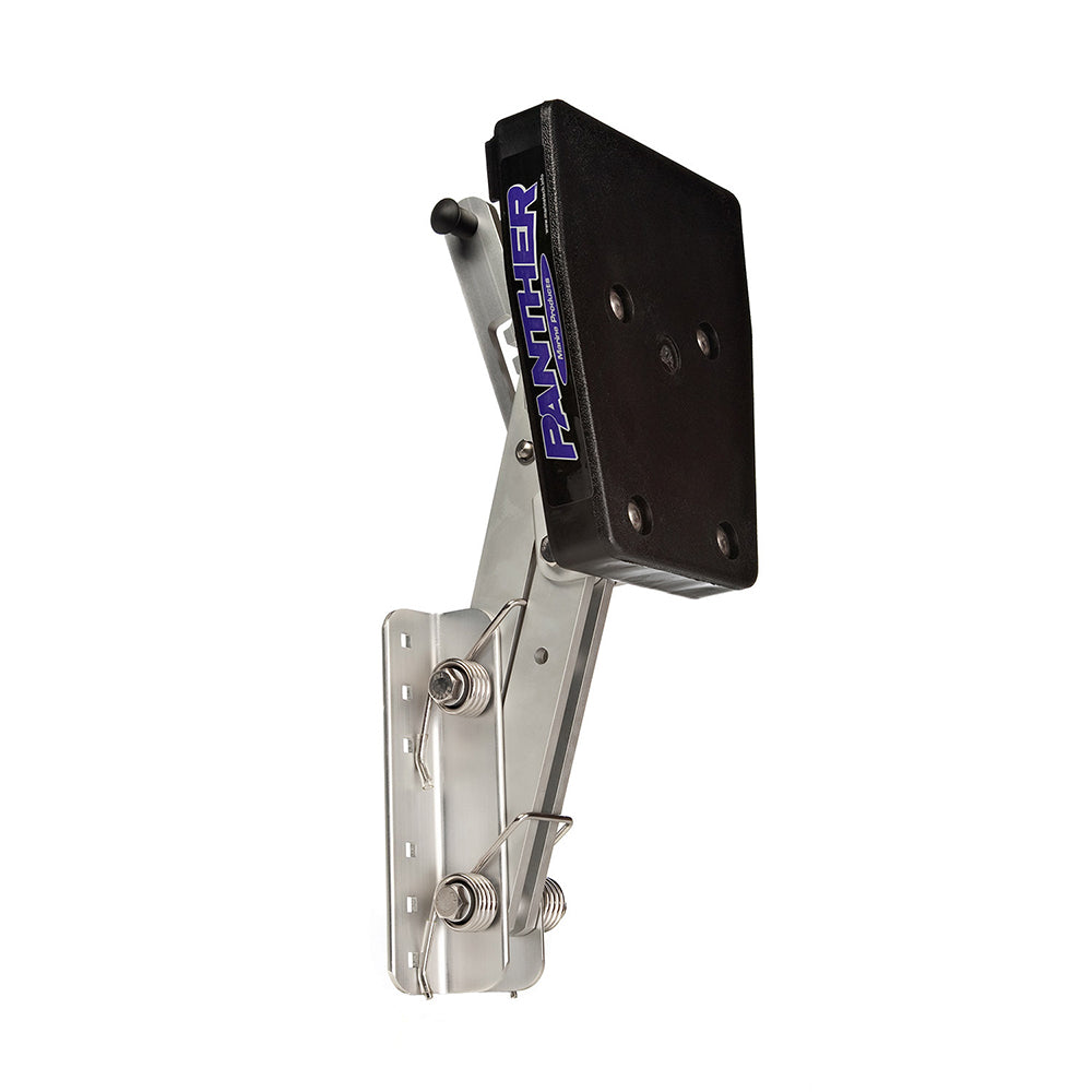Panther Products Aluminum Outboard Motor Bracket Max 12HP - Lightweight Adjustable Mount for Powerboats and Sailboats