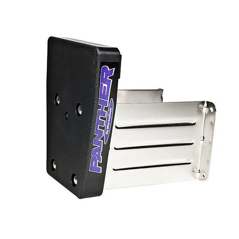 Panther Products Stainless Steel Fixed Outboard Motor Bracket for 35HP Motors