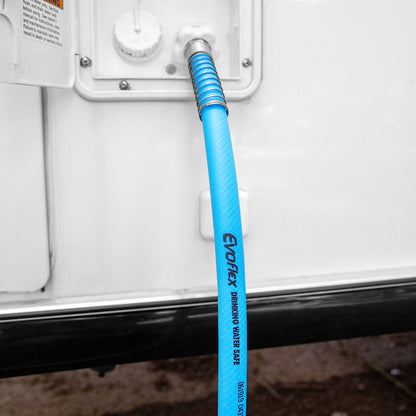 Camco EvoFlex 35 ft Drinking Water Hose - Flexible, BPA-Free RV and Marine Water Hose