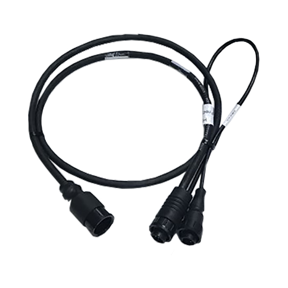 Airmar Navico 9-Pin Dual Mix & Match Cable for Dual Element Transducers - Compatible with Lowrance and Simrad Equipment