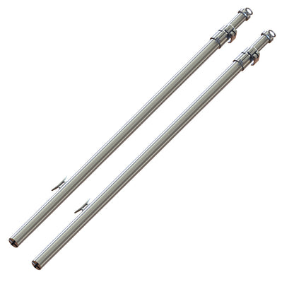TACO Marine Tele-Sun Aluminum Shade Poles with Carry Bag - Model T10-7001VEL