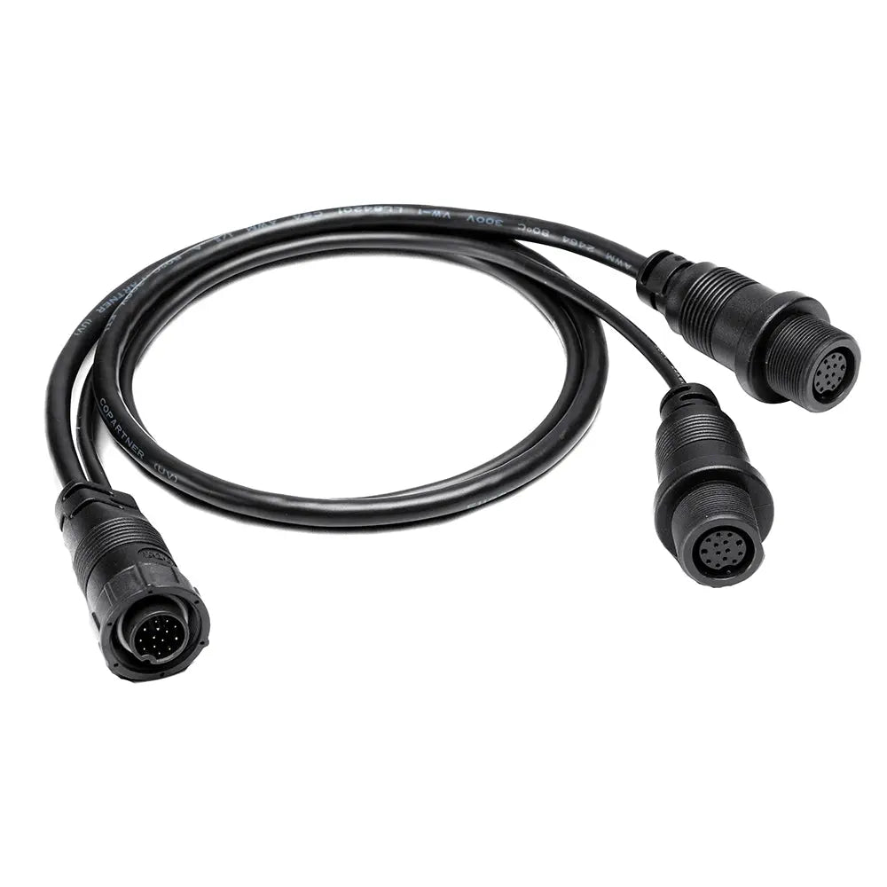 Humminbird 14 ft. ID SIDB Y Side Imaging & 2D Splitter Cable for SOLIX and APEX Models