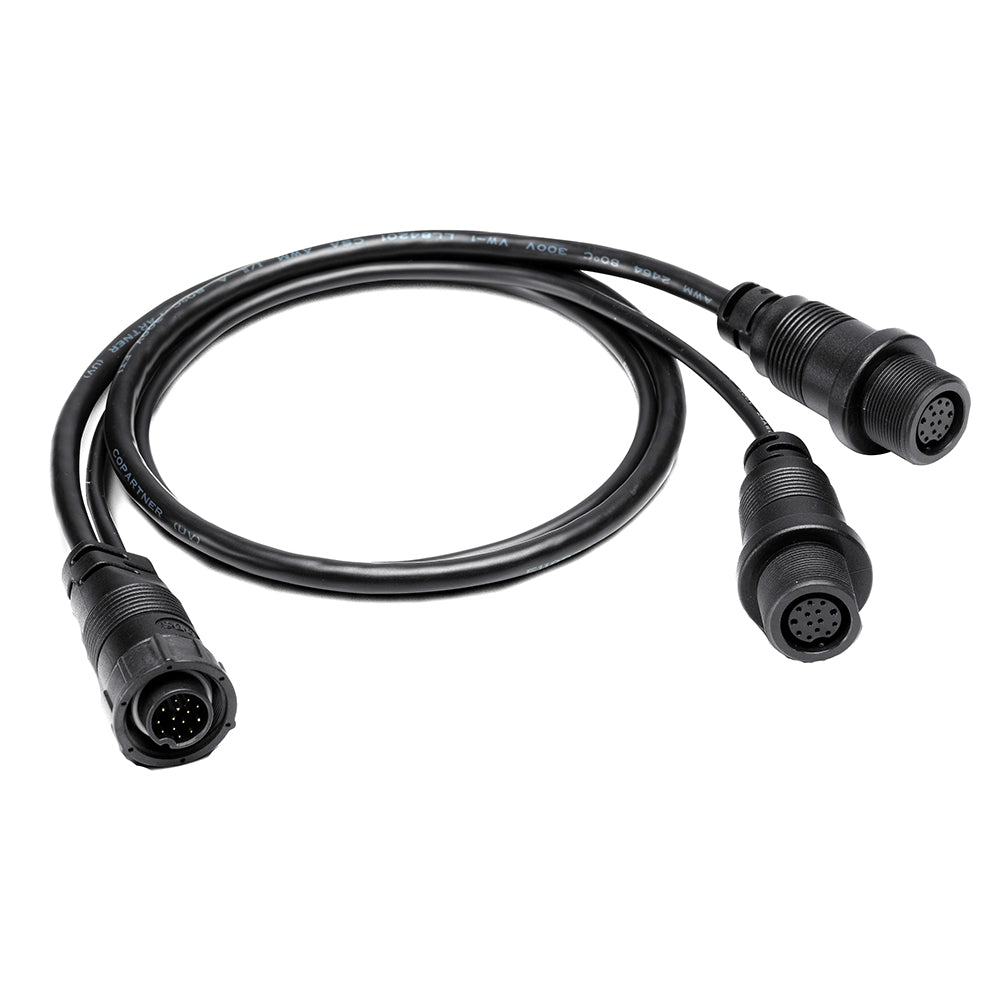Humminbird 14 ft. ID SIDB Y Side Imaging & 2D Splitter Cable for SOLIX and APEX Models