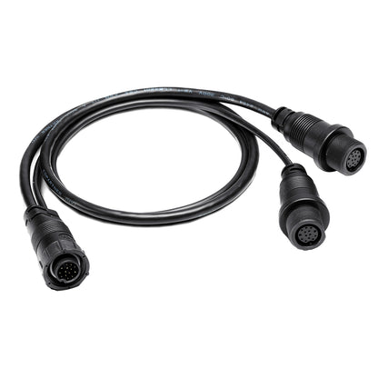 Humminbird 14 ft. ID SIDB Y Side Imaging & 2D Splitter Cable for SOLIX and APEX Models