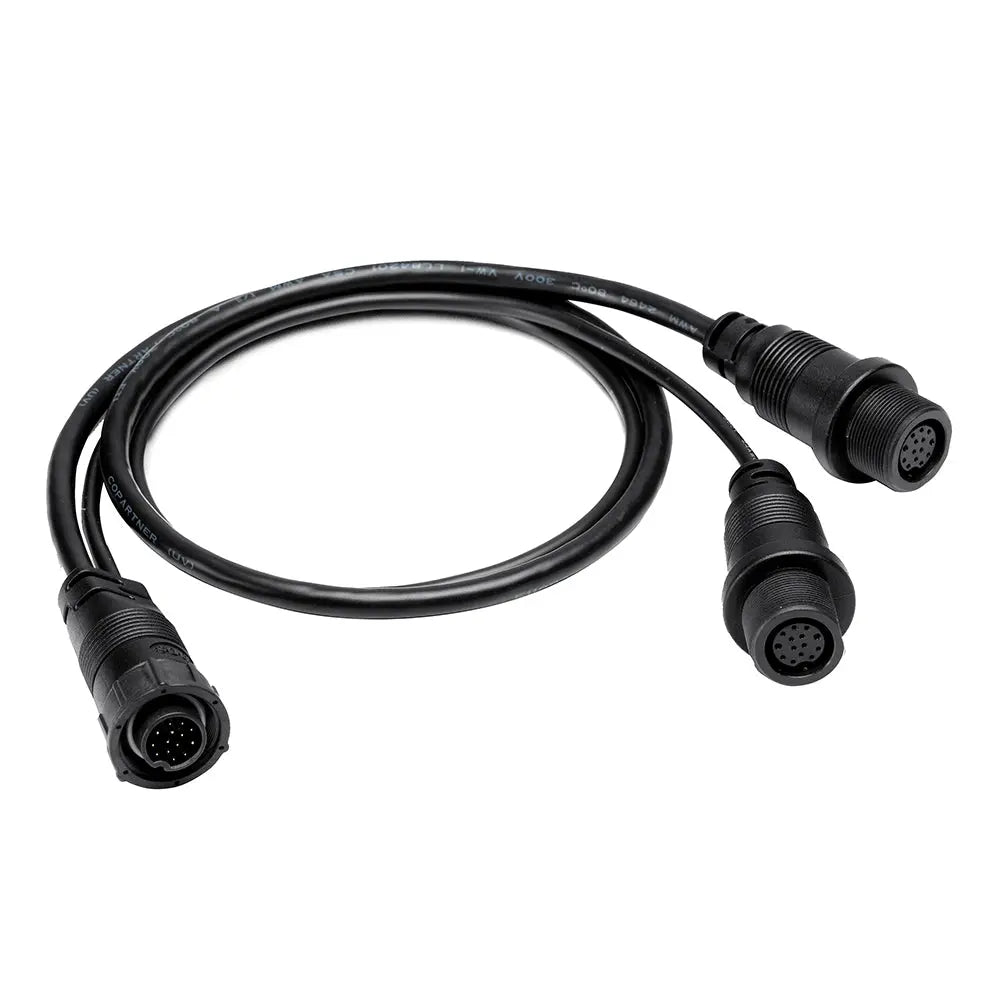 Humminbird 14 ft SILR Y Side Imaging Splitter Cable for SOLIX and APEX