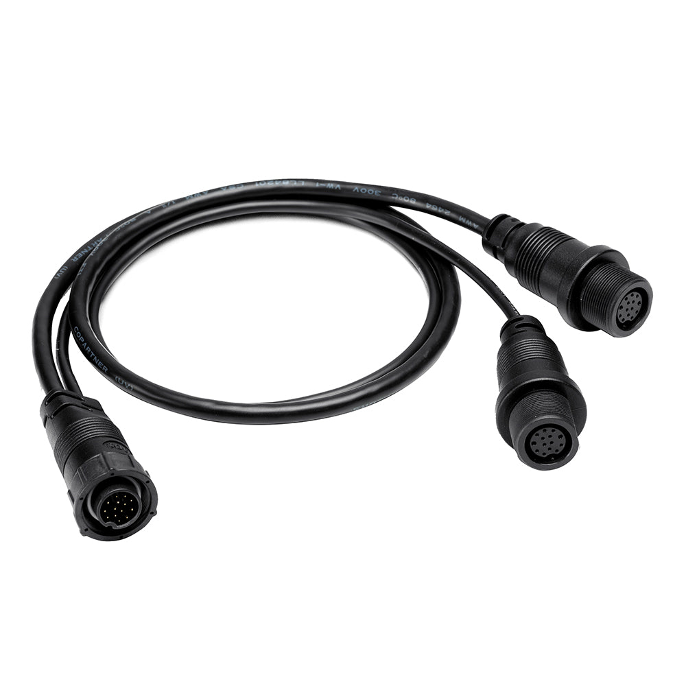 Humminbird 14 ft SILR Y Side Imaging Splitter Cable for SOLIX and APEX