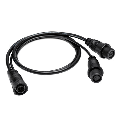 Humminbird 14 ft SILR Y Side Imaging Splitter Cable for SOLIX and APEX