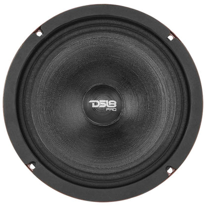 DS18 PRO-SM8.2 Slim 8-Inch Motorcycle Midrange Speaker for Water-Resistant Audio