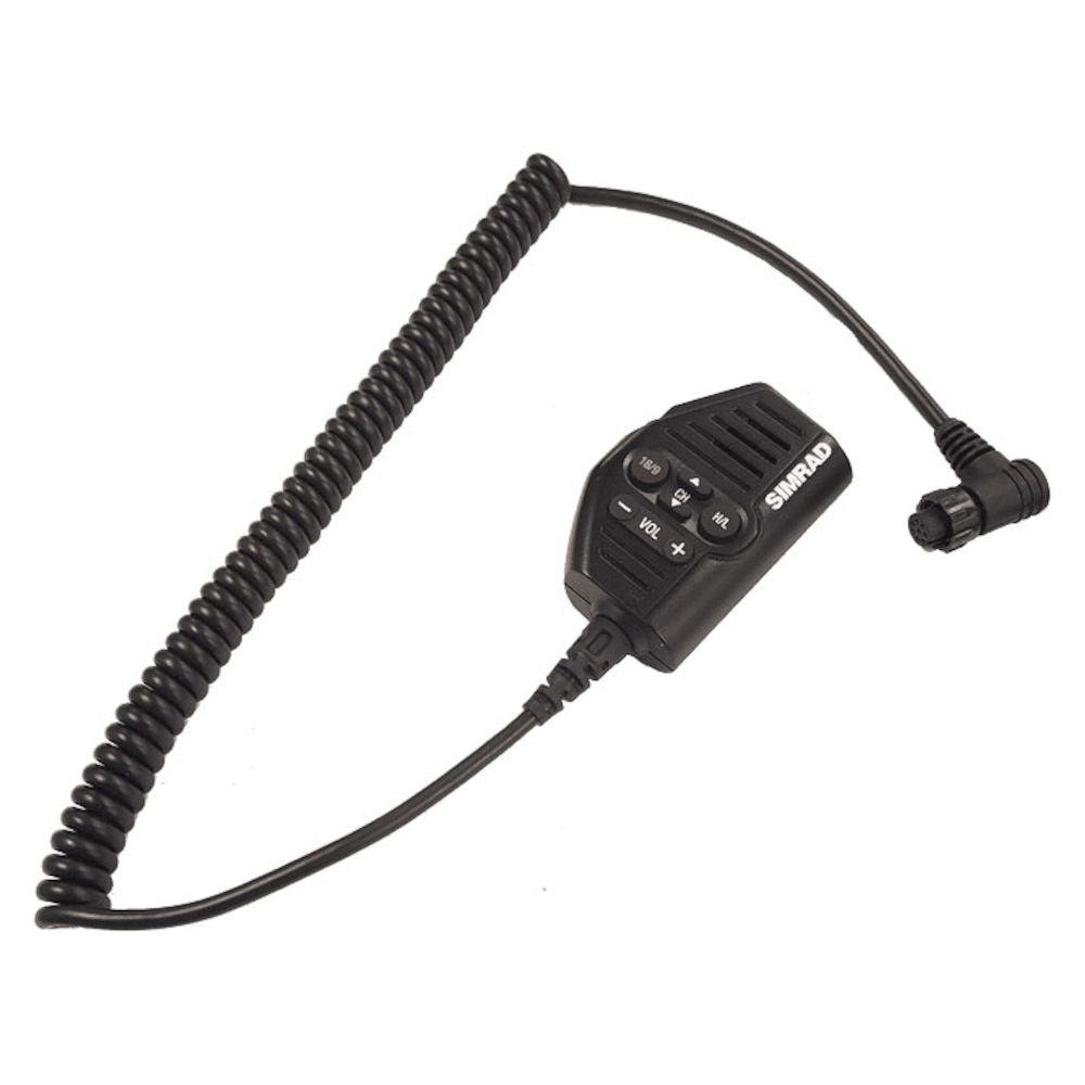 Simrad VHF Removable Fist Microphone for RS40, Part 000-14921-001