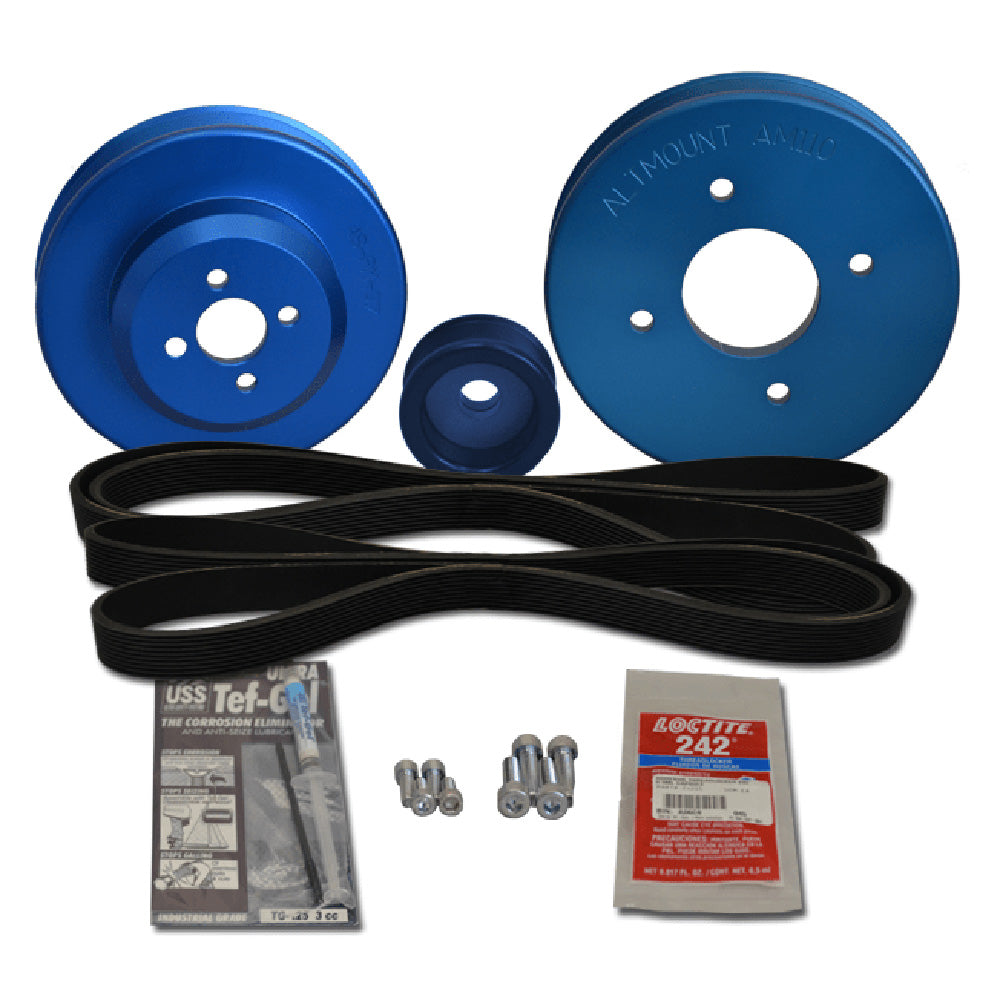 Balmar Pulley Kit for Yanmar 3JH2-TE and 3JH2-E Diesel Engines