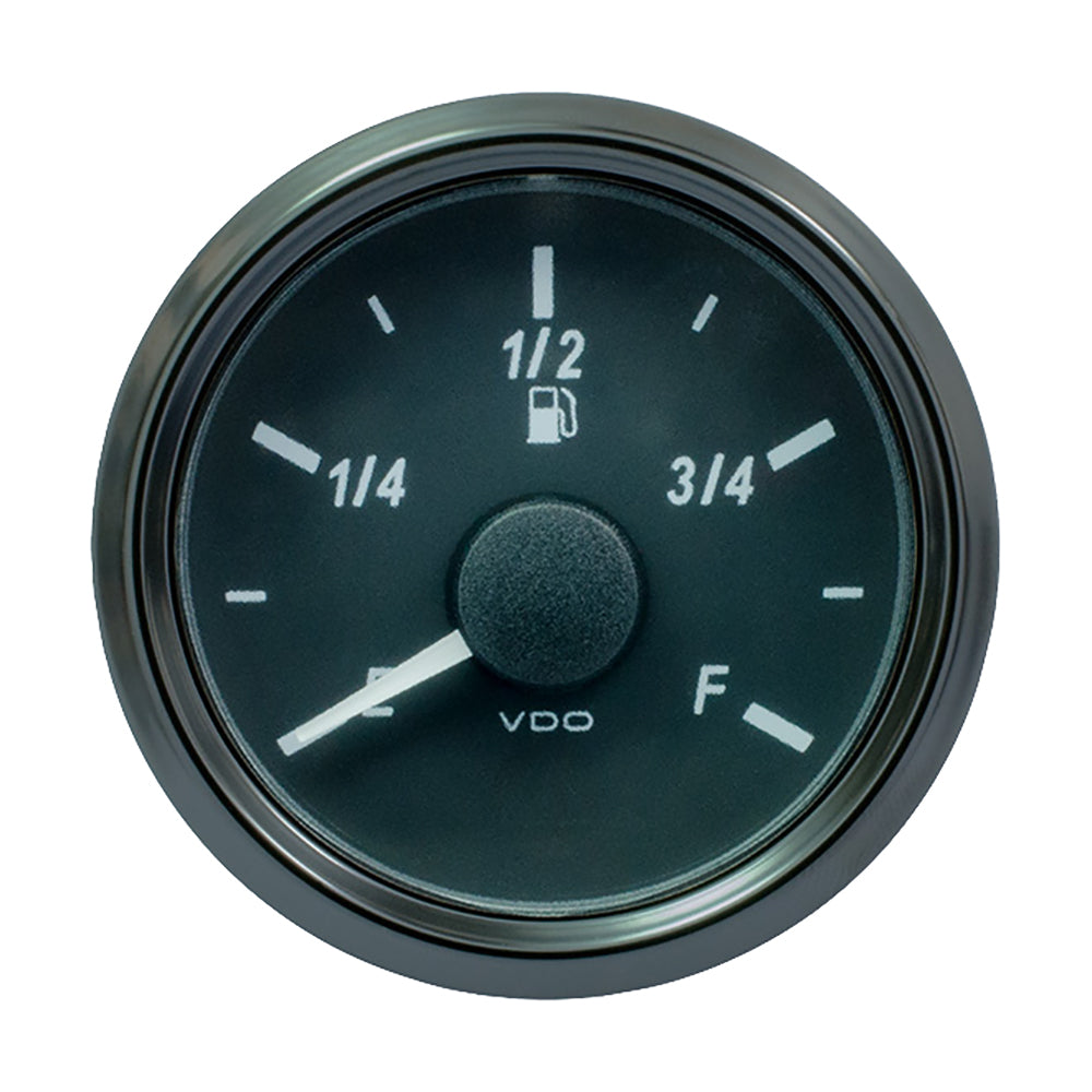 VDO SingleViu Fuel Level Gauge, E/F Scale 240-33 Ohm, Part Number A2C3833130030