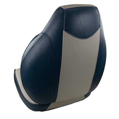 Springfield Marine Fish Pro High Back Folding Seat - Blue/Grey