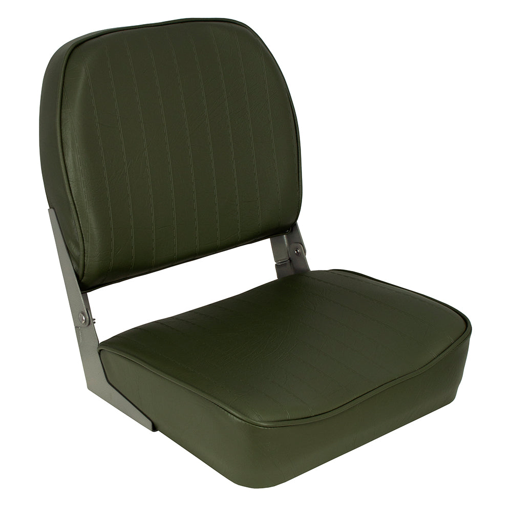 Springfield Marine Economy Folding Seat in Green - Comfortable, Durable, Portable
