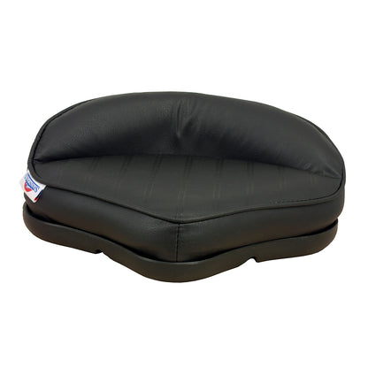 Springfield Marine Pro Stand-Up Seat - Black with Foam Padding and Marine-Grade Vinyl