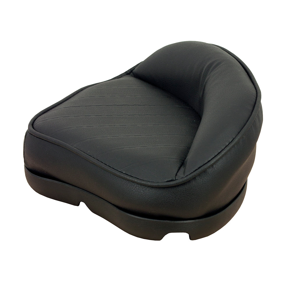 Springfield Marine Pro Stand-Up Seat - Black with Foam Padding and Marine-Grade Vinyl
