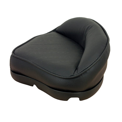 Springfield Marine Pro Stand-Up Seat - Black with Foam Padding and Marine-Grade Vinyl