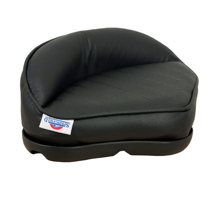 Springfield Marine Pro Stand-Up Seat - Black with Foam Padding and Marine-Grade Vinyl