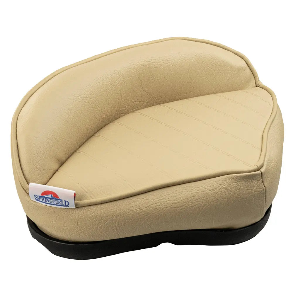 Springfield Marine Pro Stand-Up Seat - Tan for Fishing and Boating Comfort