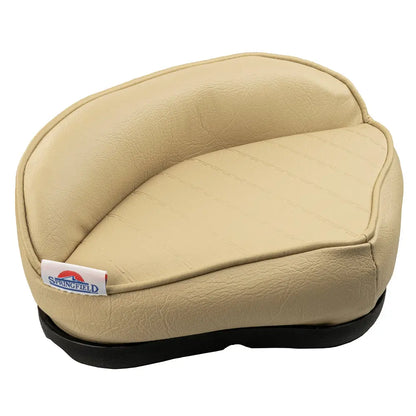 Springfield Marine Pro Stand-Up Seat - Tan for Fishing and Boating Comfort