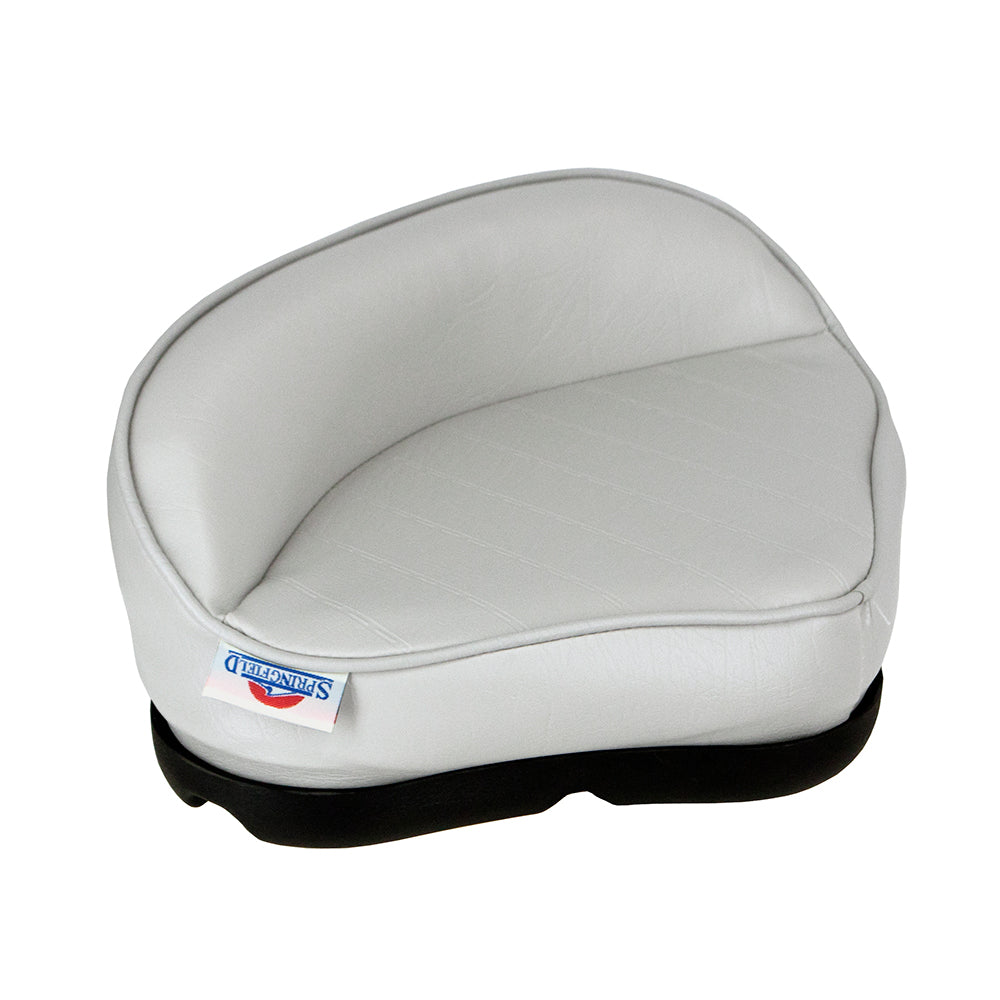 Springfield Marine Pro Stand-Up Seat - White for Fishing & Boating