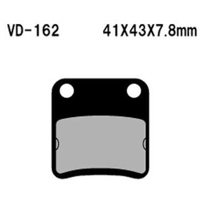 VESRAH VD-162/2 Brake Pads for Reliable Stopping Power