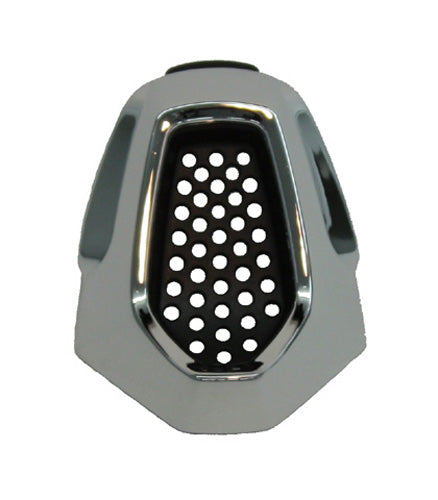 ZOX Helmet Mouth Piece Chrome - Part Number 86-95128-03