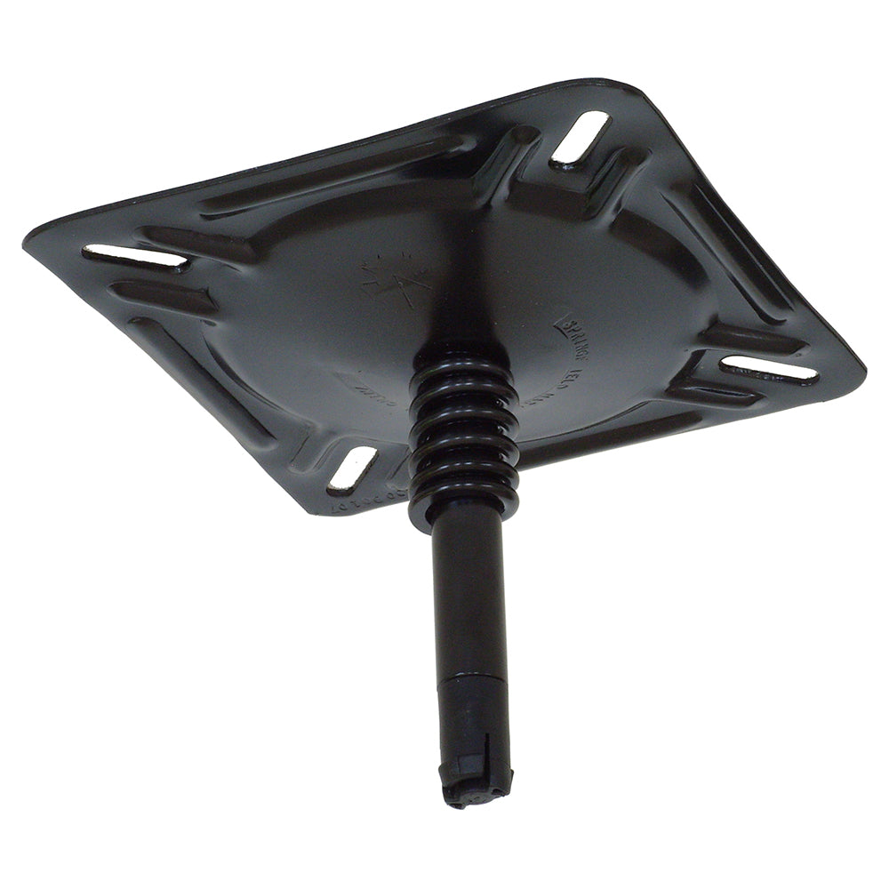 Springfield Marine KingPin 7-Inch x 7-Inch Seat Mount with Spring - E-Coat Finish