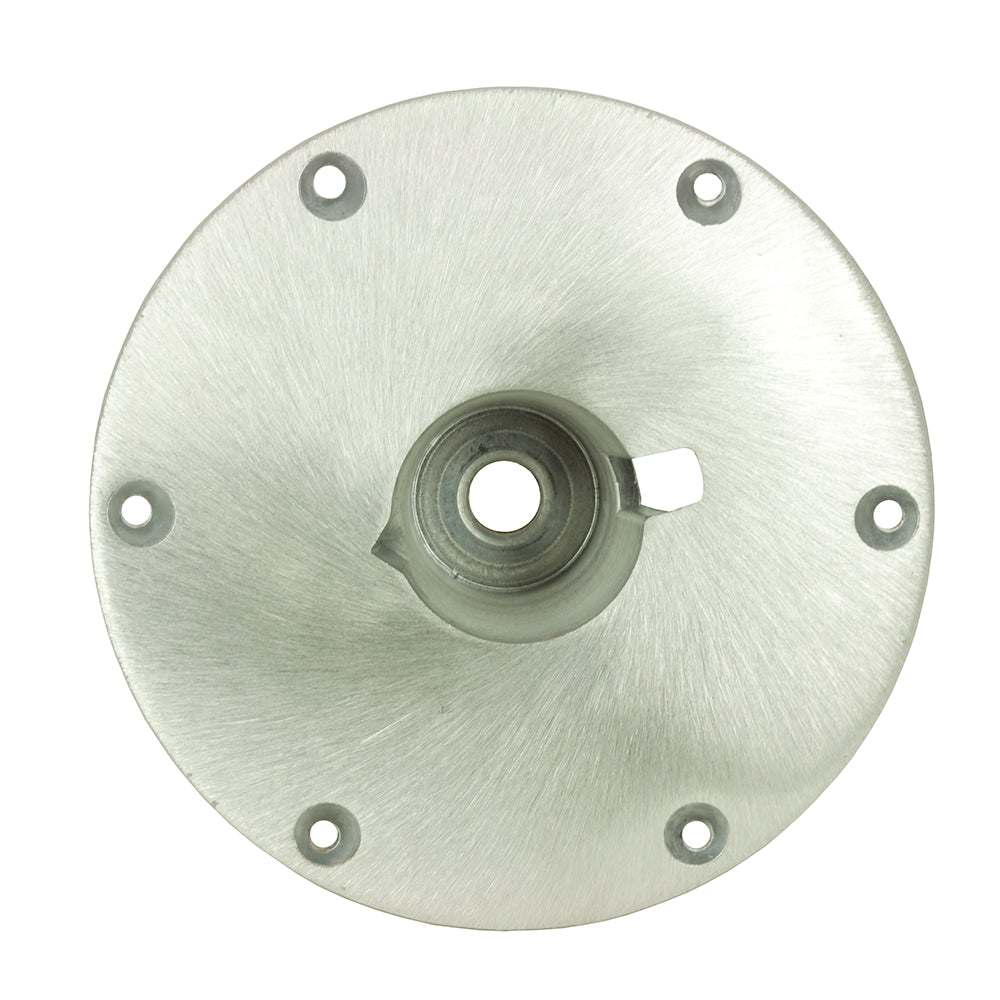 Springfield Marine Taper-Lock 9-Inch Aluminum Round Base — Durable Marine Equipment