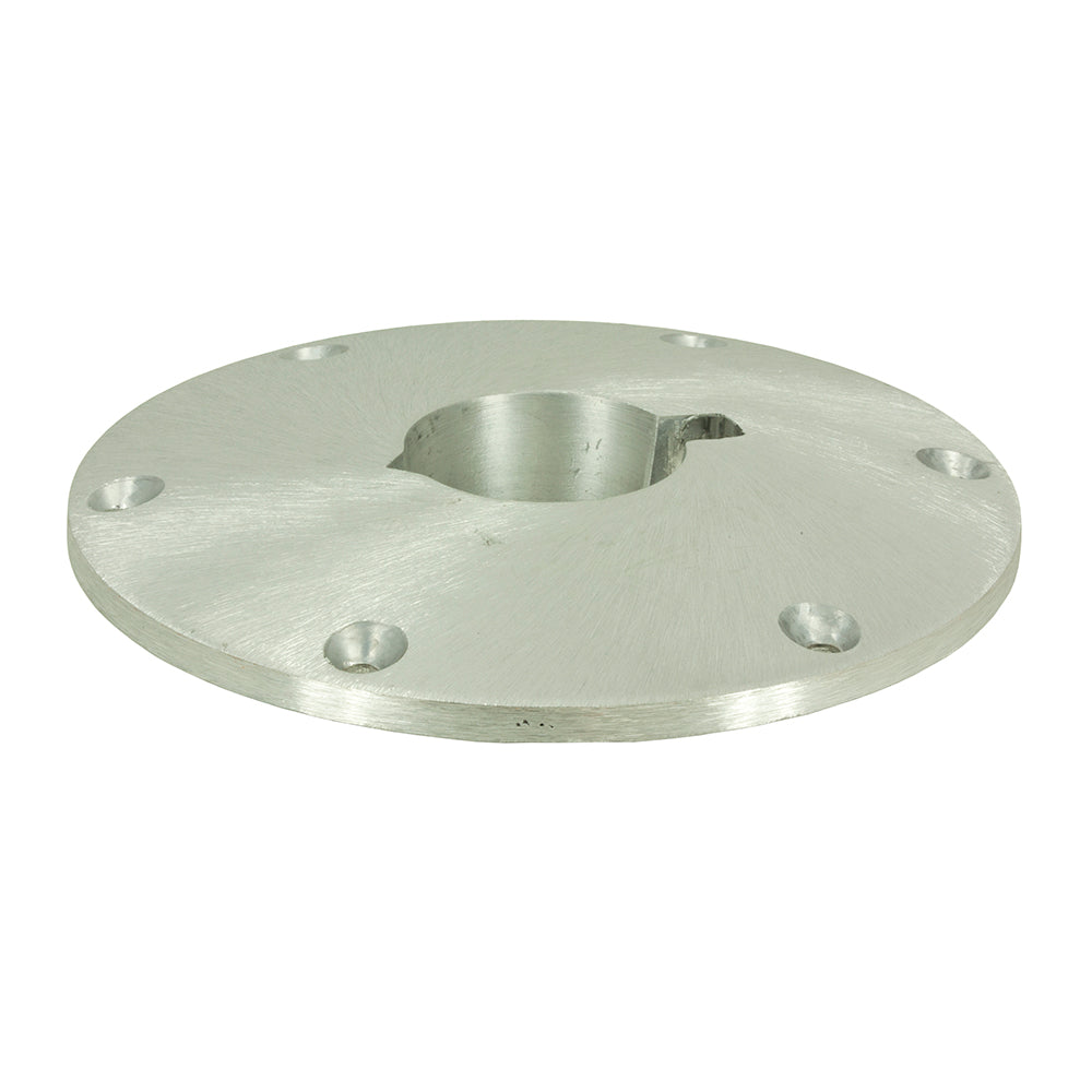 Springfield Marine Taper-Lock 9-Inch Aluminum Round Base — Durable Marine Equipment