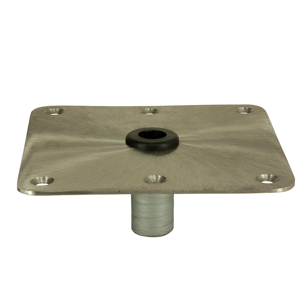 Springfield Marine KingPin 7 x 7 Inch Stainless Steel Square Base Mount - Model 1620001